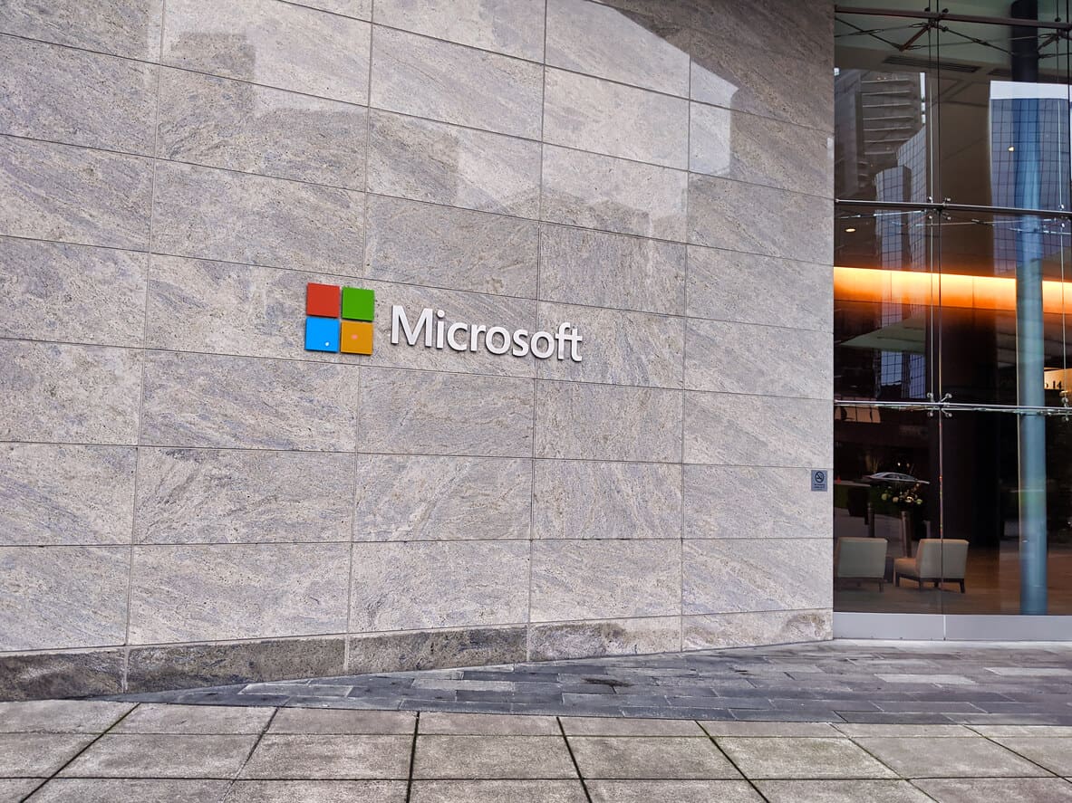 image of microsoft building